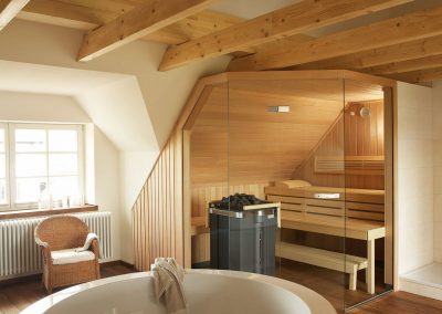 Customise your sauna specifically for your home